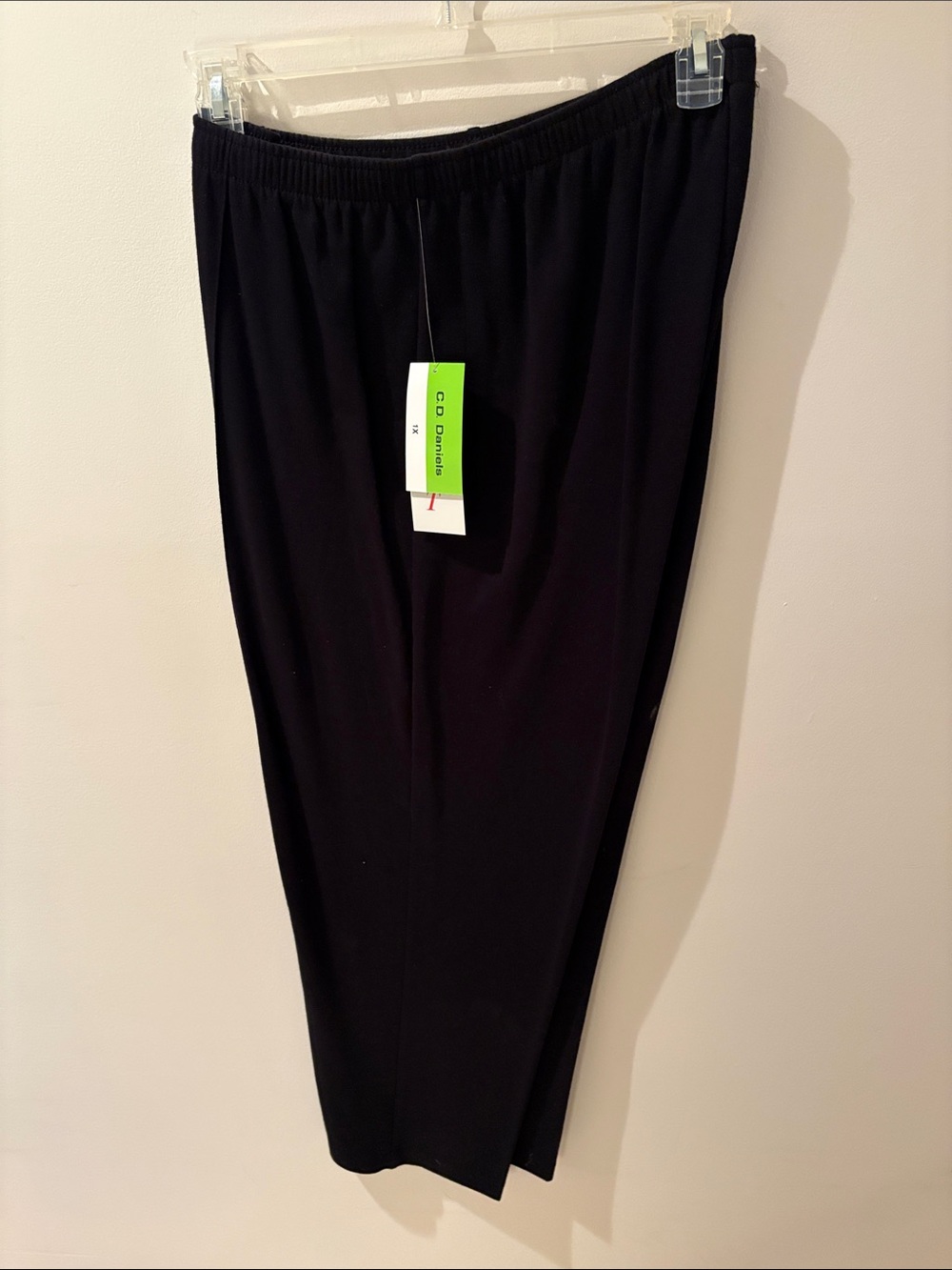 Men's Black Elastic-Waist Jogger Pants by cd brando